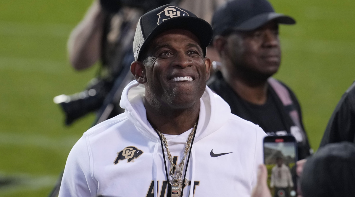 Colorado coach Deion Sanders